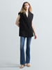 FLARE REGULAR WAIST DENIM JOELLA Trousers
