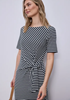 Knot Jersey Dress_AOP