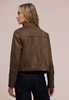 Short Velours Jkt w. Bomber Co
