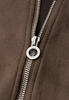 Short Velours Jkt w. Bomber Co