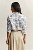 REG FLORAL PRINT LINEN SHIRT