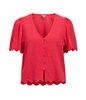 OBJSANNE 2/4 LO V-NECK TOP NOOS