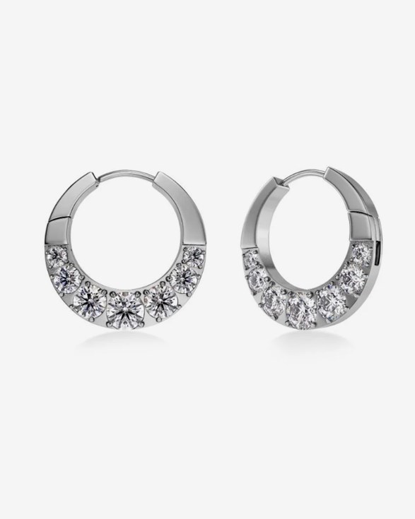 Monarch Hoops L Steel