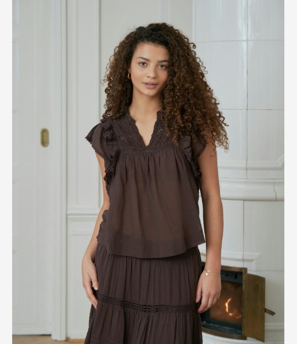 Jayla S Voile Top
