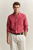 REG GMNT DYED LINEN SHIRT