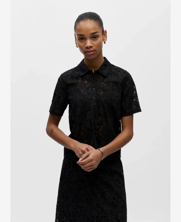 OBJBIANCA S/S LO POLO TOP NOOS