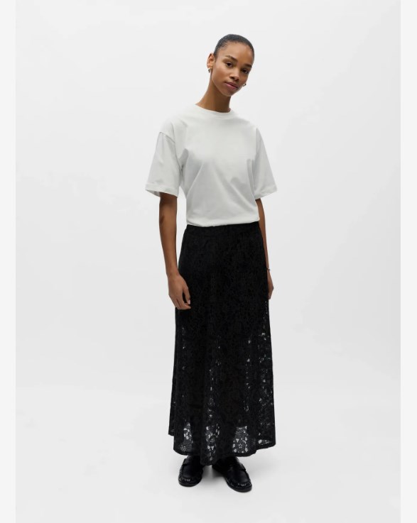 OBJBIANCA MW LO LONG SKIRT NOOS