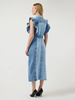 YASCAWI SL DENIM LONG DRESS S.