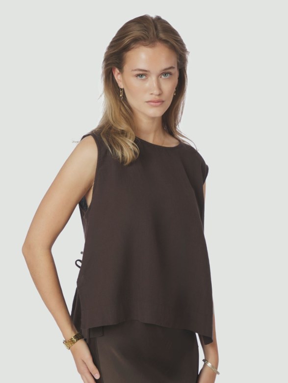 Svetlana linen Top