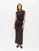 OBJDELLIE REG. DRAPY MAXI DRESS E TNE 26