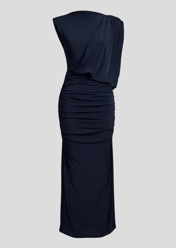 OBJDELLIE REG. DRAPY MAXI DRESS E TNE 26