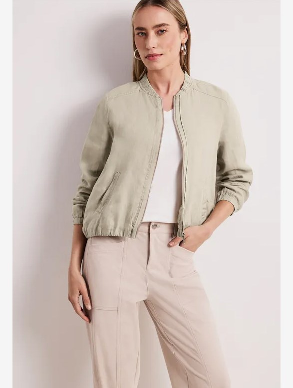 SOL_Linen Bomber Jkt