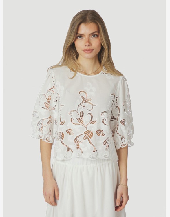 Fia Embroidery Blouse