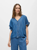 OBJFRAME 2/4 V-NECK RE TOP DIV