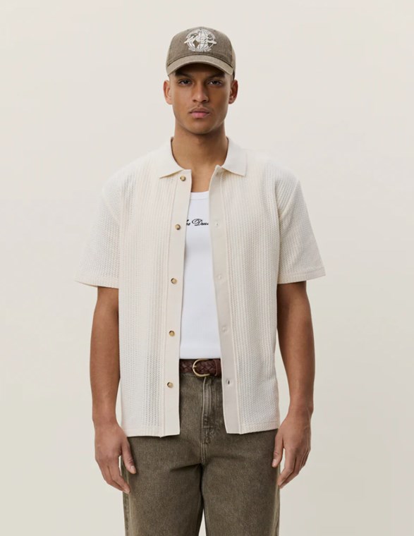 Pointelle SS Shirt