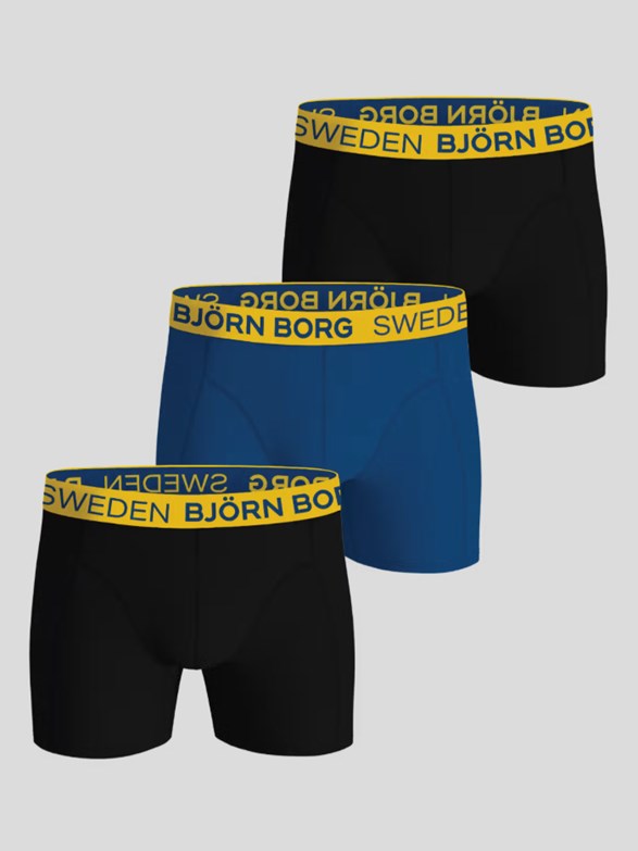 COTTON STRETCH BOXER SWEDEN 3p