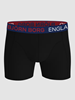 COTTON STRETCH BOXER ENGLAND 3p