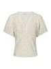 Irina Small Rose Flower Blouse