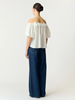 YASMANLY OFF-SHOULDER 2/4 TOP