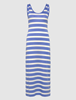 STRIPED TANK TOP JERSEY MIDI DRESS