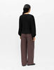 OBJLAILA L/S V-NECK TOP NOOS