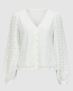 OBJLAILA L/S V-NECK TOP NOOS