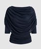 OBJDINA 2/4 BOATNECK CAPE TOP E TNE 26