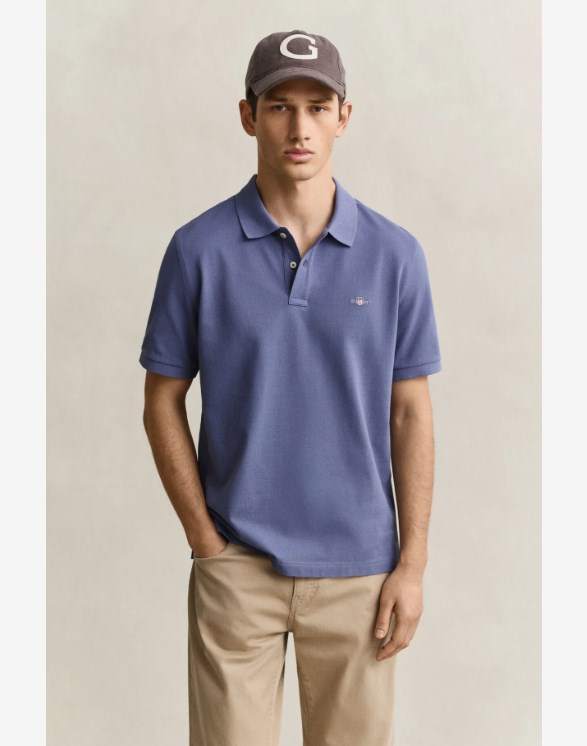 REG SHIELD SS PIQUE POLO
