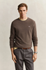 MICRO TEXTURED COTTON C-NECK