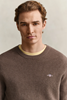 MICRO TEXTURED COTTON C-NECK