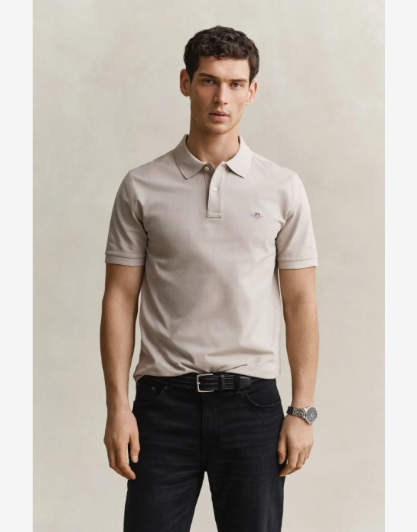 REG SHIELD SS PIQUE POLO