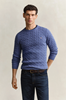 COTTON CABLE C-NECK