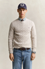 COTTON CABLE C-NECK
