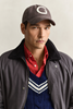 G BADGE MOLESKIN CAP