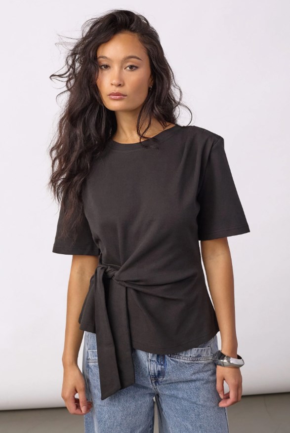 OrianeCC Pleat Tie Tee