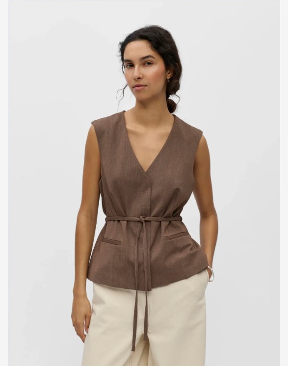 OBJLISA RE TIE WAISTCOAT NOOS