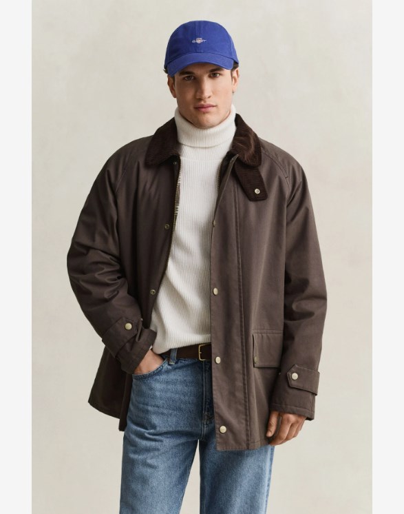 WAXED BARN JACKET