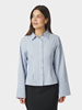 Rosa Striped Crepe Shirt