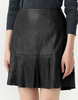 YASCOLLY MW NAPLON LEATHER SKIRT NOOS