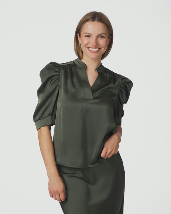 Roella Heavy Sateen Blouse