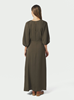 Meriel Structure Solid Dress
