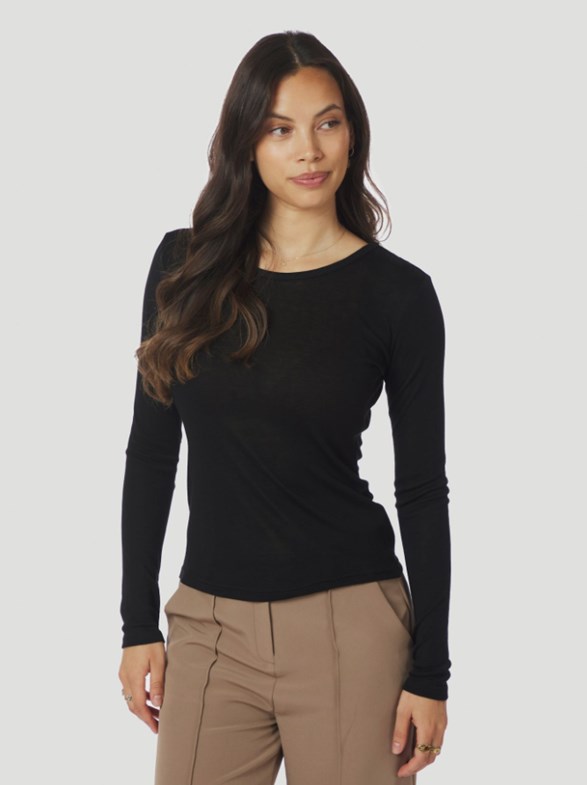 Nella Fine Rib Blouse
