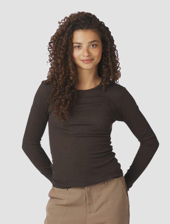 Nella Fine Rib Blouse