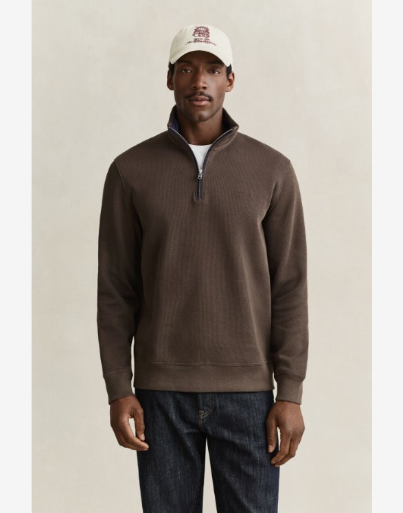 SACKER RIB HALF ZIP