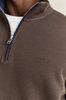 SACKER RIB HALF ZIP