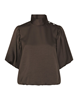 Parisa Heavy Sateen Blouse