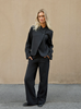 Tiria Slim Pinstripe Blazer