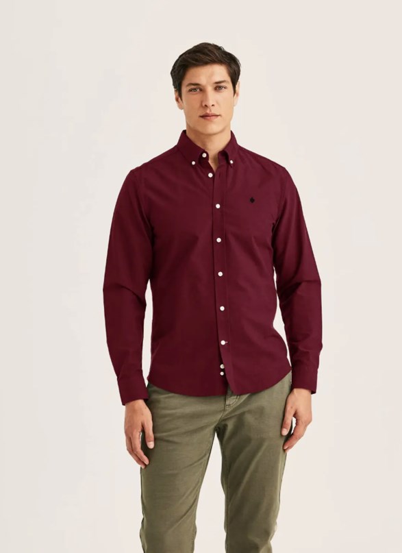 Douglas Oxford Shirt-Slim Fit