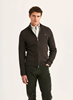Merino Cable Zip Cardigan
