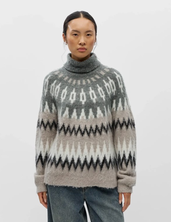 OBJJAADE DIANA L/S LO KNIT PULLOVER 147